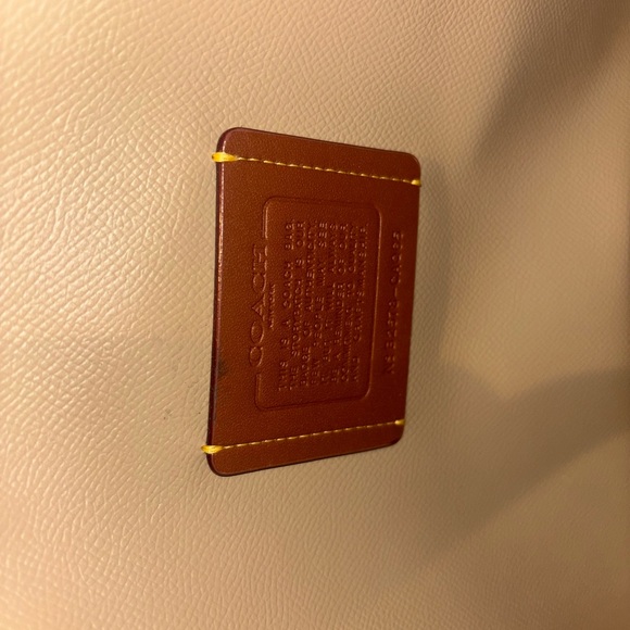 Coach Tote with Strawberry Design - Cream and Red - Picture 6 of 9